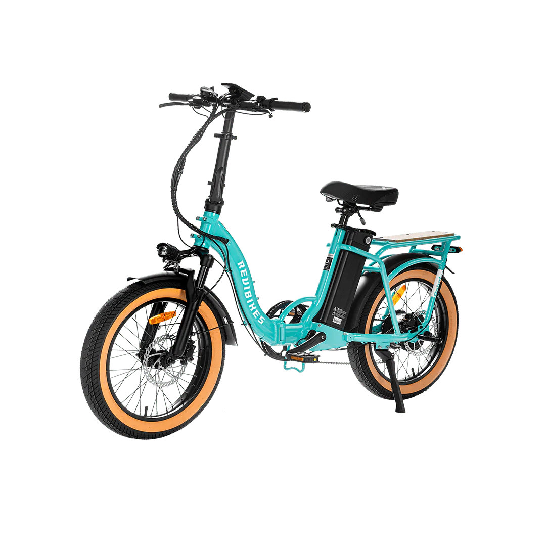REVI Rebel 2 750w Step Thru Ebike 20x3 Fat Tire Electric Folding eBike
