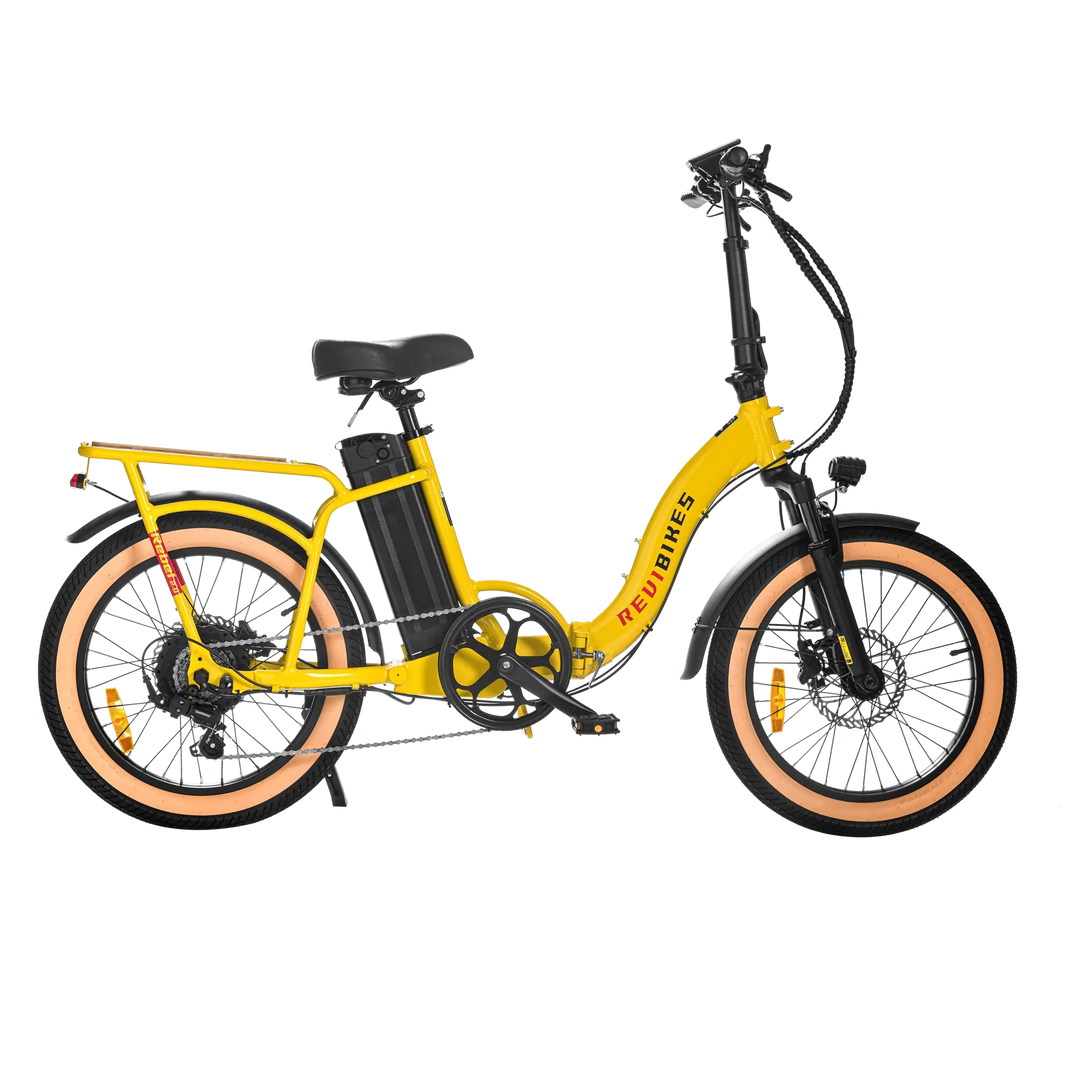 REVI Rebel 2 750w Step Thru Ebike 20x3 Fat Tire Electric Folding eBike