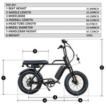 Load image into Gallery viewer, Ripper 2 - 48V 750W Moto Style Electric Bike